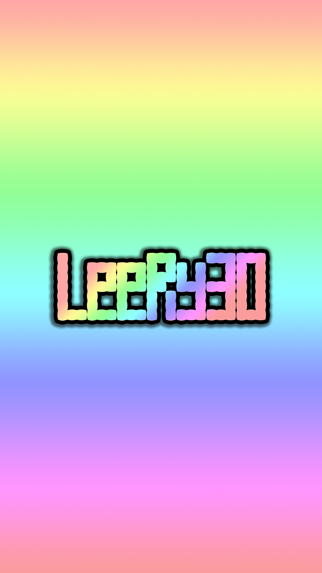 LeeRy30 Rainbow Pastel Phone Wallpaper